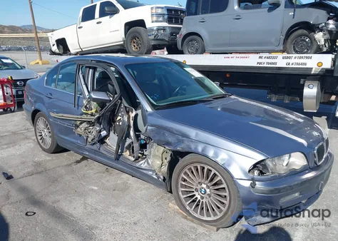 2001 BMW 330 I из США, поврежденный, VIN WBAAV53441JS90432